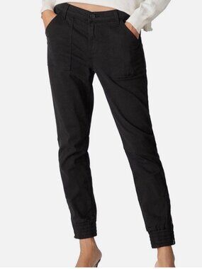 J Brand Women's Arkin Zip Ankle Jogger in Navy Size 30 NEW